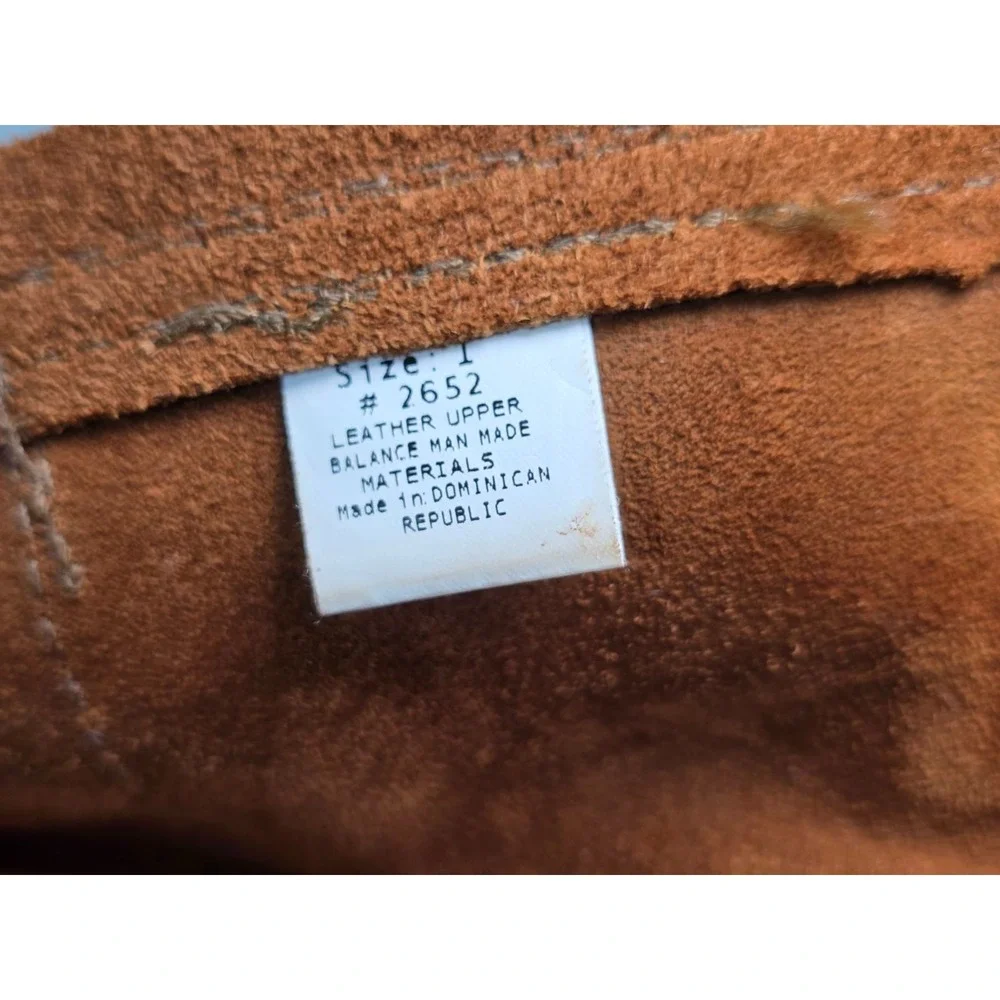 Minnetonka‎ Three Layer Fringe Boots Girls Size 1 Brown Suede Mid Calf Western